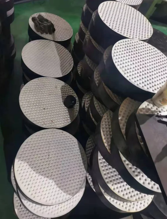 China manufacturer elastomeric bearing pads with rubber structural neoprene plastic expansion joints block support for bridge
