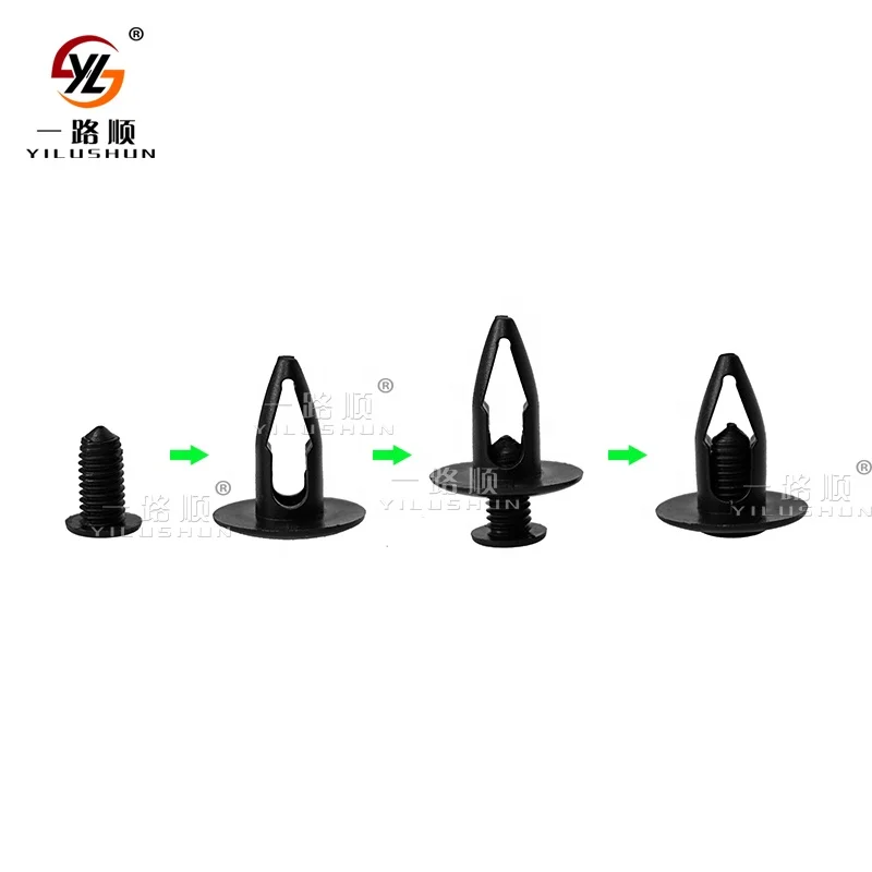 B35 Door Fastener Auto Bumper Fastener Transit Molding Clips Nylon Clips 01553-03201