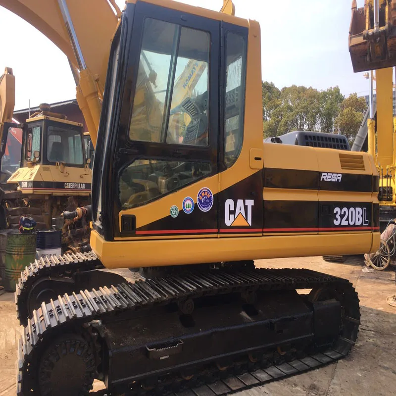  Б/у оригинальный экскаватор Cat 320B 20 т б/у гусеница 320BL в хорошем состоянии Строительная техника на