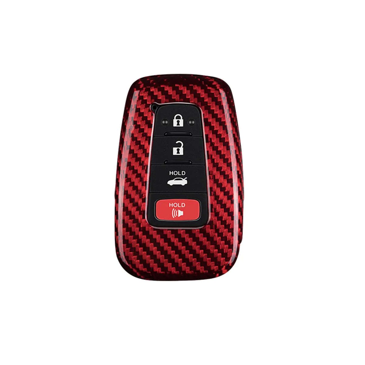 Auto Accessories For Keys Car Key Case For Toyota Camry 8th Generation Prado Yize Fashion Carbon Fiber Car Key Cover