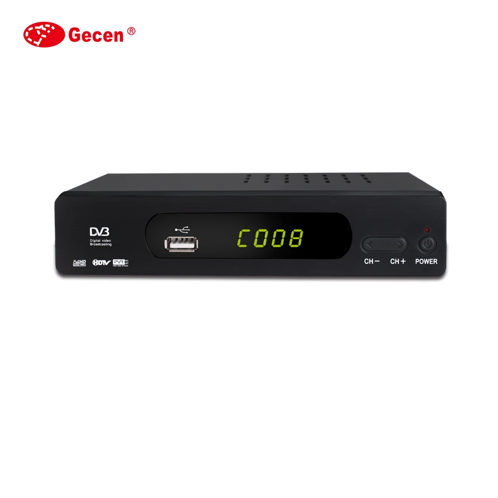 Factory 4k Satellite Tv Receiver Digital H.265 Optional Hd Dvb T2 Terrestrial Receiver Set Top Box HDTR-870GF3