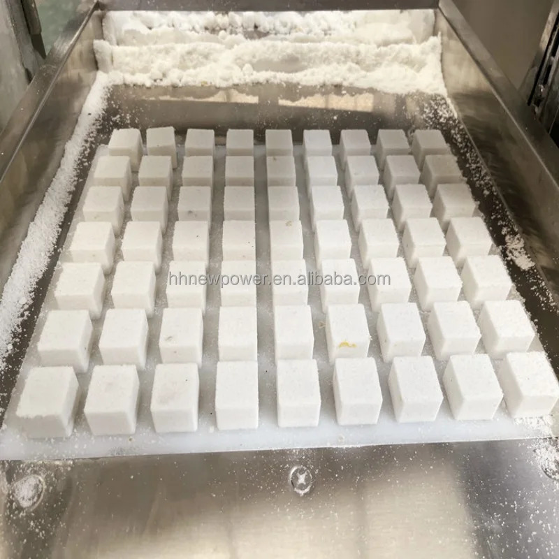 Automatic powder cookies machinery green bean cake pastry forming equipment small polvoron making press machine price for sale