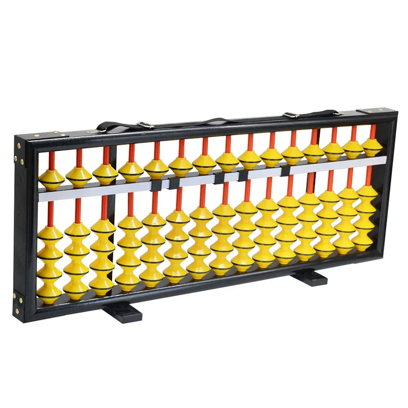 C05218 15 Positions Teaching Abacus, Large Teacher Using Wooden Teaching Aids