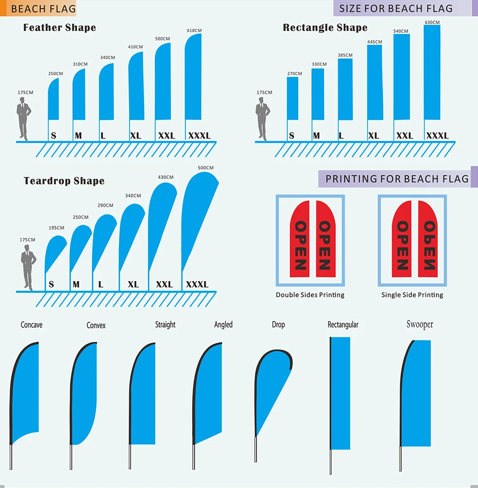 Flags Banners Custom Advertising Beach Flags