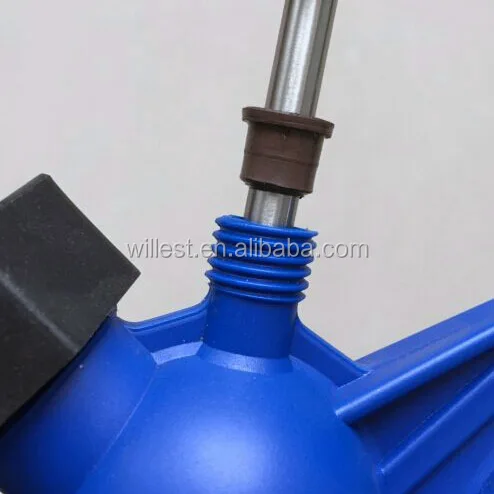 Manual transfer barrel pump for low density liquid HUTZ PP lever action chemical hand pump ODP27LP06 plastic drum pump