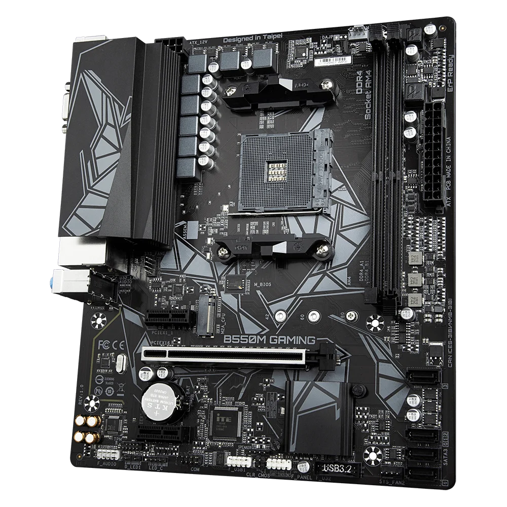 gaming desktop motherboard center price I3 i5 i7 i9 cpu ddr4 B550m motherboard price 128 GB 4pcs DDR4