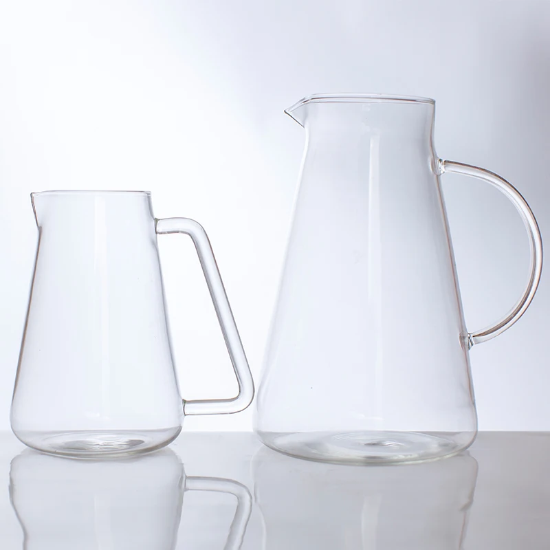 Wholesale Hand Made Heat Resistant Borosilicate Glass Teapot Coffee Pot