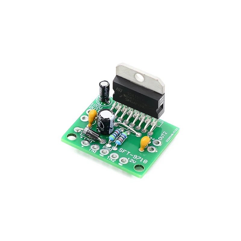 TDA7297 Amplifier Board Dc 12v Grade 2.0 Dual Audio Encoding 15w Electronic Diy Kit