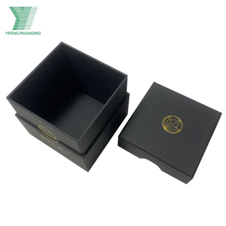 Candle box packaging gift boxes custom luxury jars with gift candles logo jar lid and tube set business design candle gift box