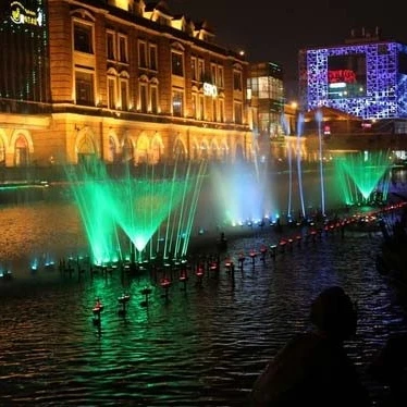 Direct Manufacturer Hot Selling Changeable Fountain Nozzle For Dmx Dancing Fountain Dancer Fountains With A Range Of 3-5 Meters