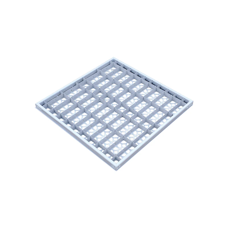 Access data center perforated raised access floor tiles