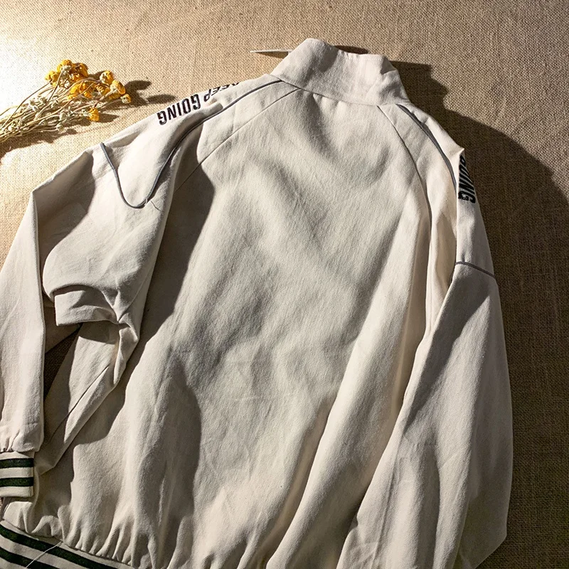 2022 Spring New Baseball Uniform Loose Street Harajuku Oversize Jacket Men And Women Couples Reflective Jacket Ladies Tops