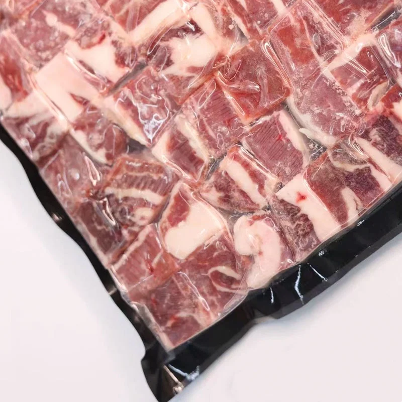 Large Clear Vacuum textured sealer bag roll Transparent Vacuum Embossed Sealer Bags For Food Saver Nylon Plastic Packaging