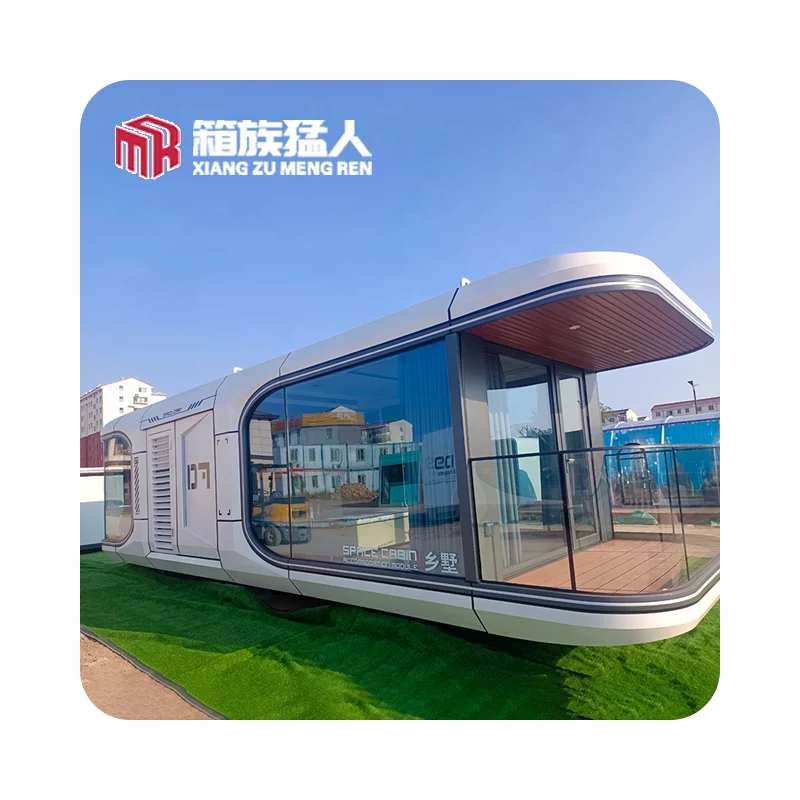 luxury modular modern 230v power plug socket housing smart mobile container etong space capsule home