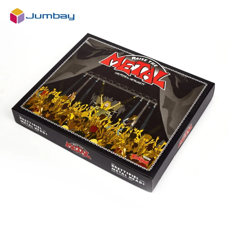 Eco Friendly Games With Box and Wooden Plastci Paper Discs Customized Index Tabletop Logical Board Role-Playing Card Board Games