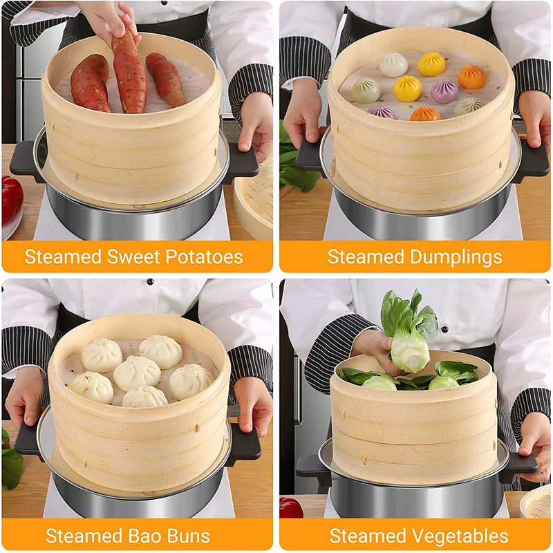 Перфорированная бумага из Вьетнама тонкий силикон Idli Sinus горячая Распродажа бамбуковые паровые кастрюли с силиконовыми