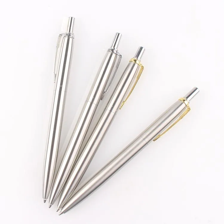 Hot Sale Promotion Ballpoint Parker Pen With Custom Logo Metal Student Office