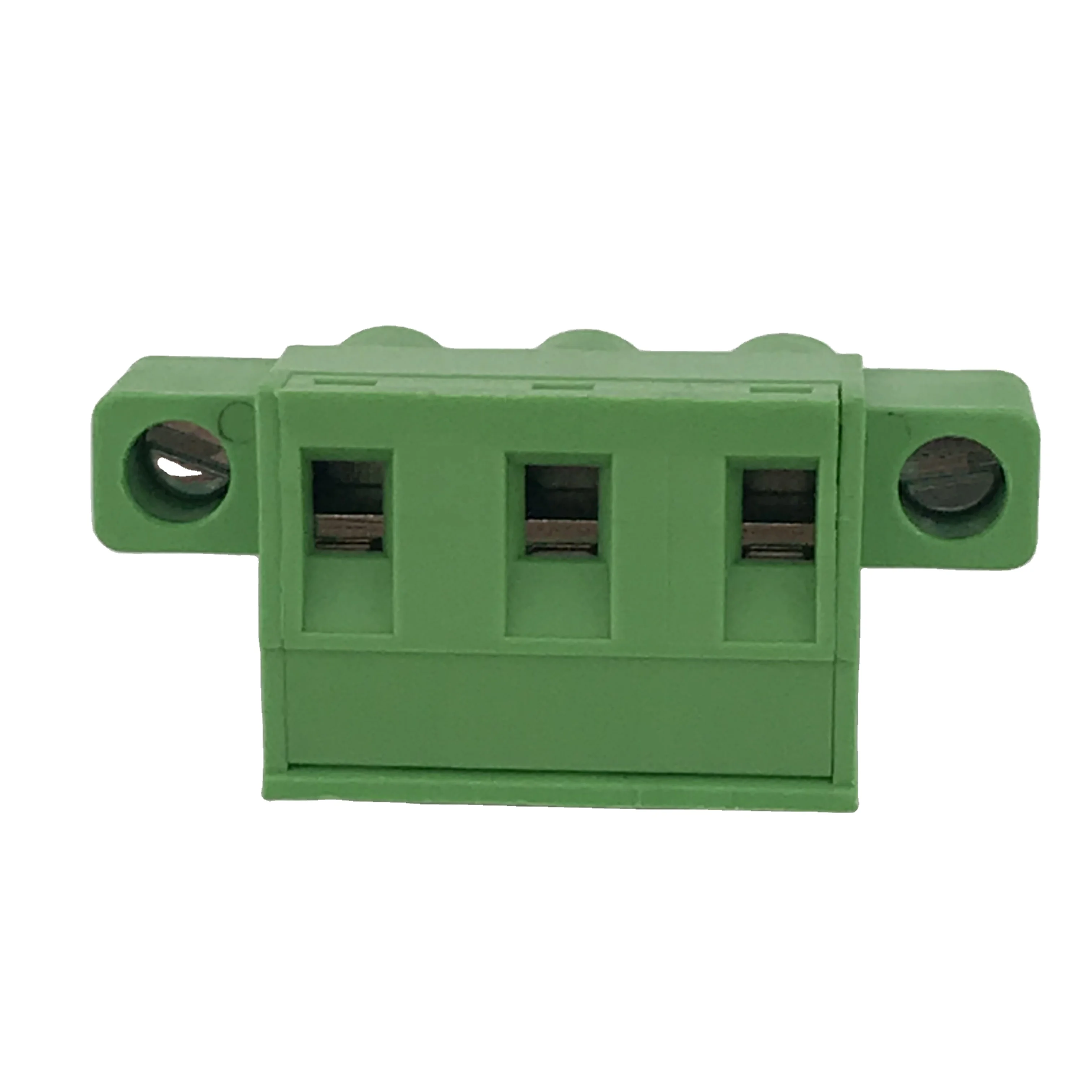 7.62MM pitch 3pin female pluggable terminal block with fixed screws XK2EDGKM