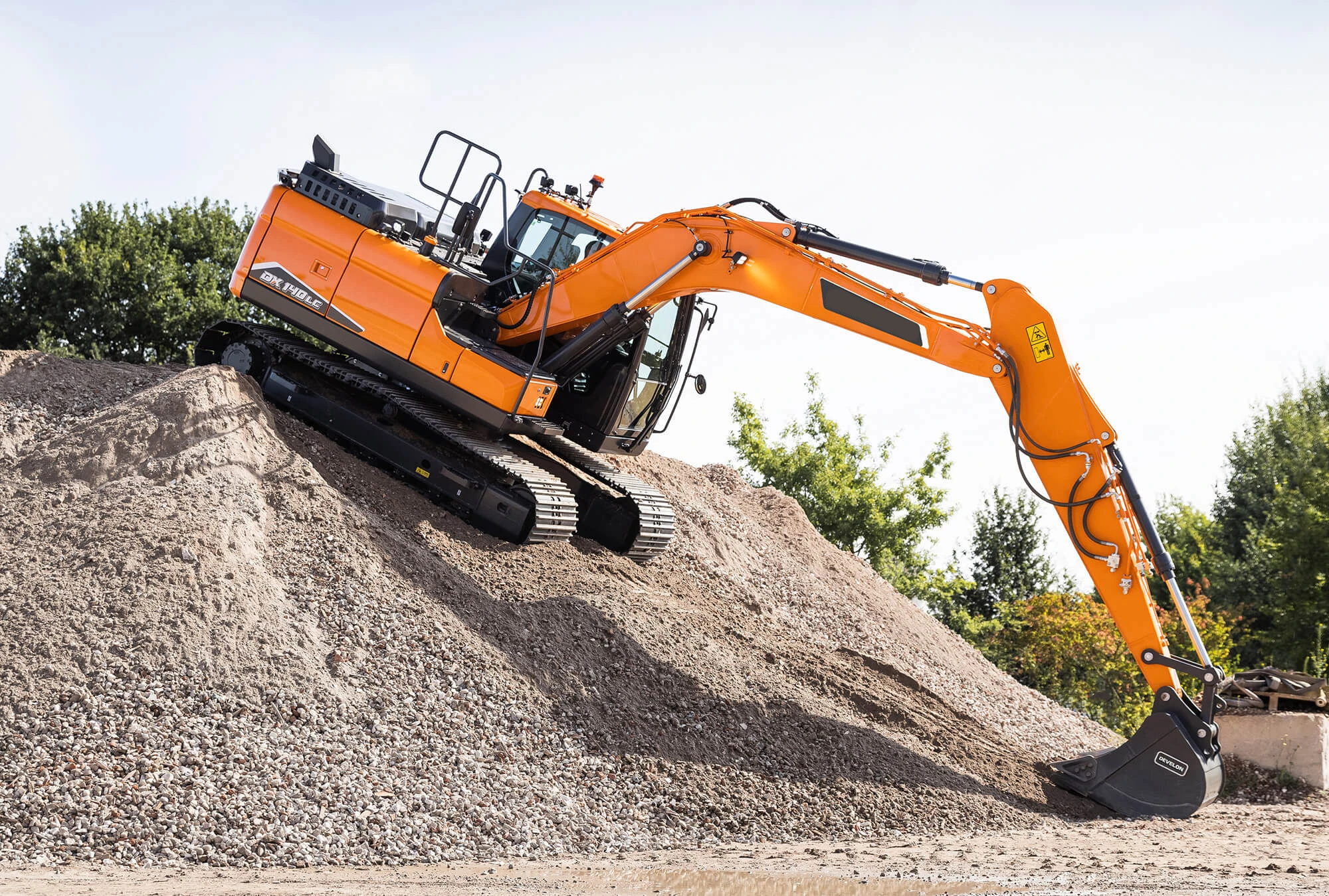 Автоматический DX140LC-9C экскаватор Doosan 14 тонн гидравлическая строительная техника 140 DX140lc для продажи