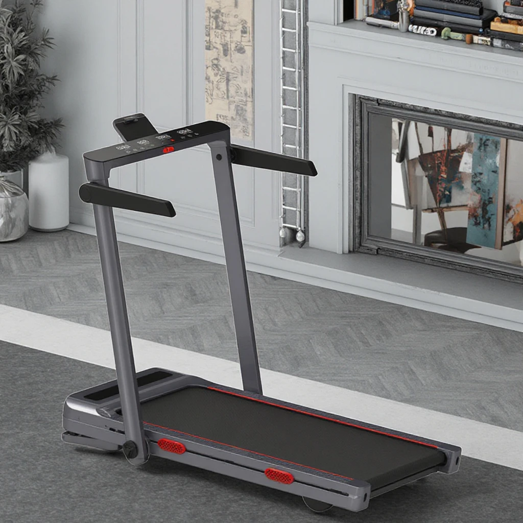 gym at home DC1.25HP Power Electric Motor Treadmill LED Display Walking Pad folding Treadmill  Foldable Fitness Treadmill Gym