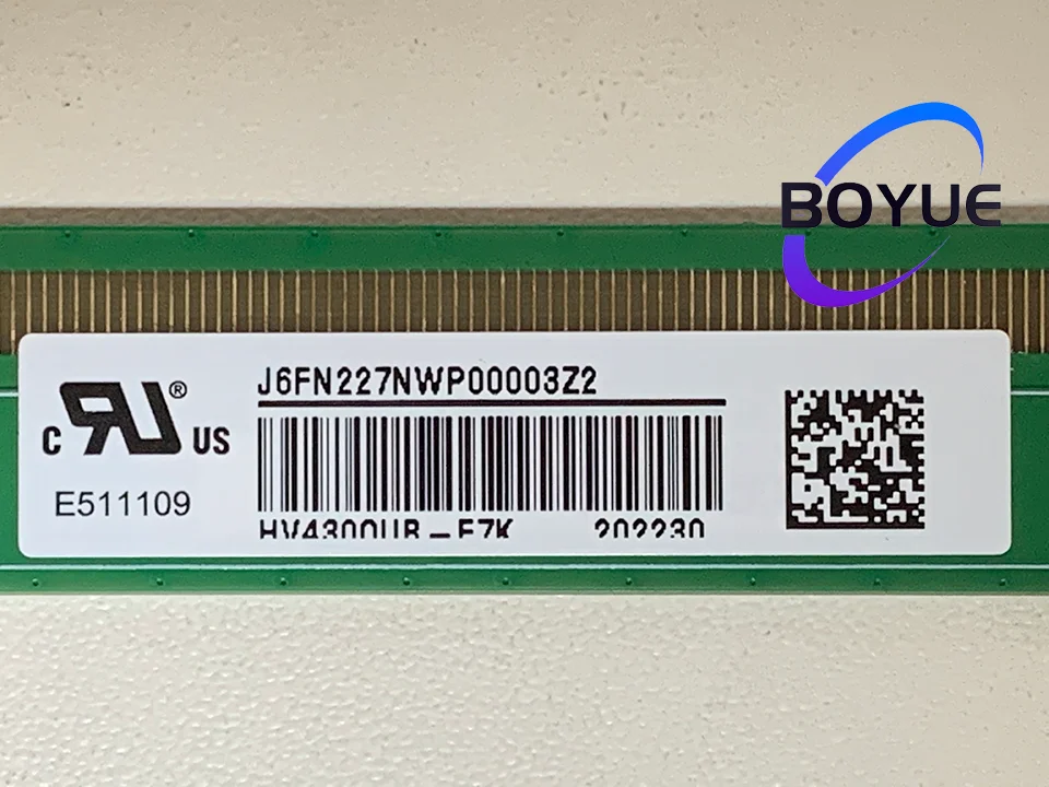 HV430QUB-F7K BOE 43 inch 4k lcd open cell for tv repair