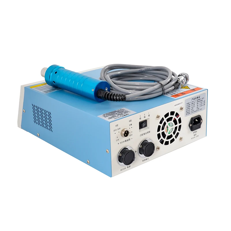 28khz 1000W Hand-Held Ultrasonic Spot Welder Portable Point Welding Machine For Welding Polypropylene Pp Poultry Manure Belt