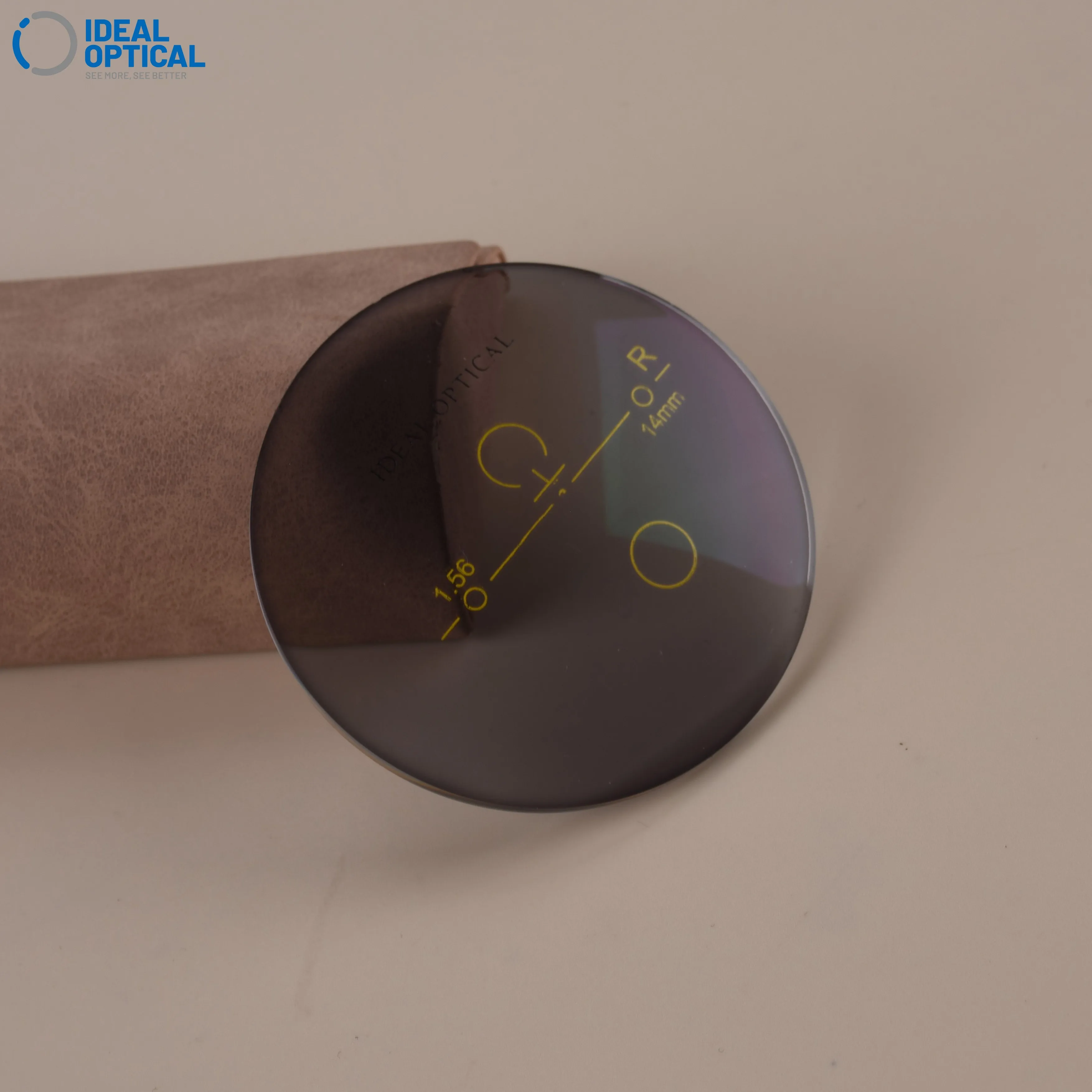 Photochromic 1.74 Optical Lens Anti Blue Light UV420 Blue Cut Progressive Eyewear Lenses