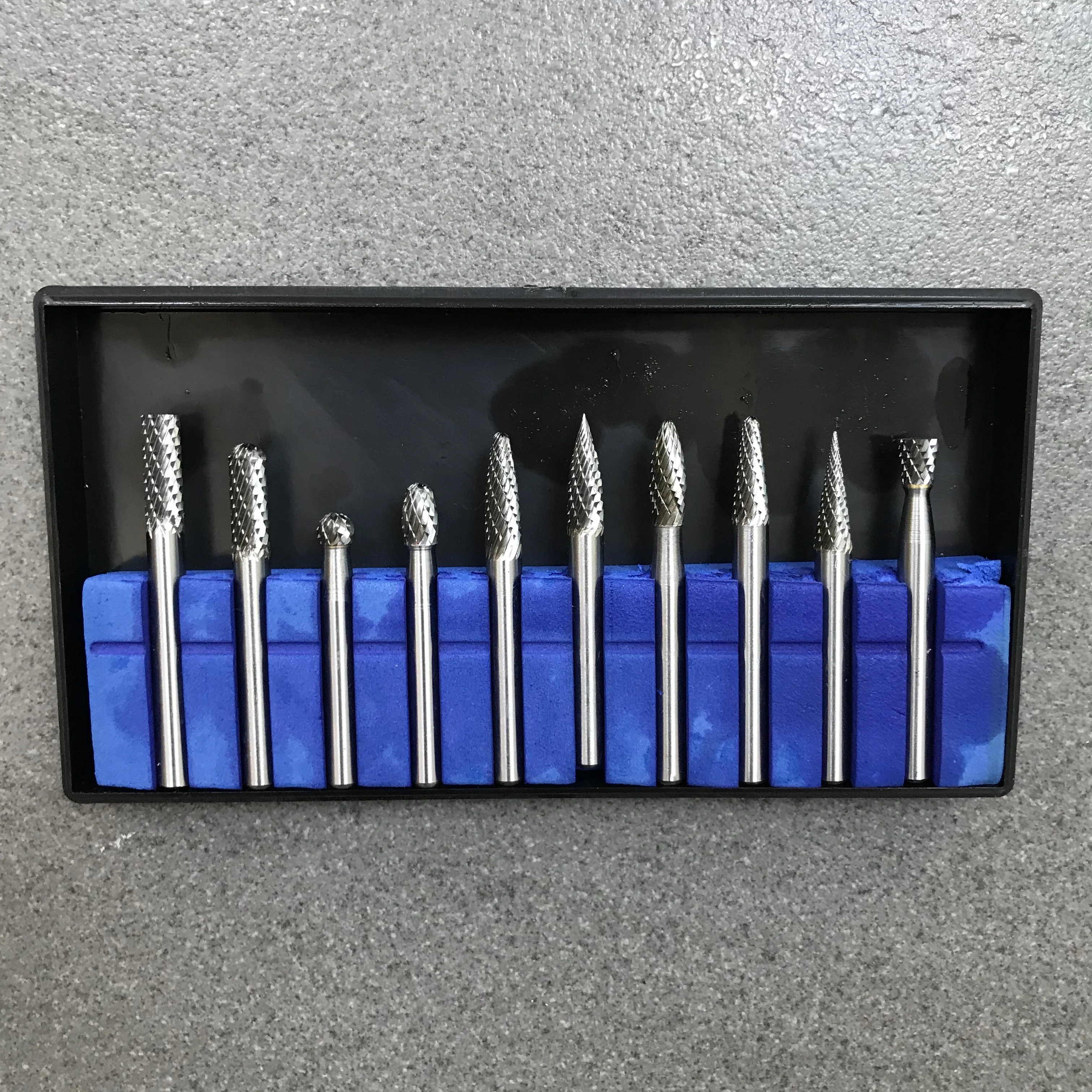 Hot Sale cost-effective High Quality  10pcs 3x6mm 6x6mm dental bur Rotary carbide burr Tungsten Set