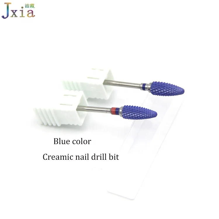 High Quality Gold Carbide Tungsten Fine Grit Manicure Cuticle Removal Nail Drill Bits