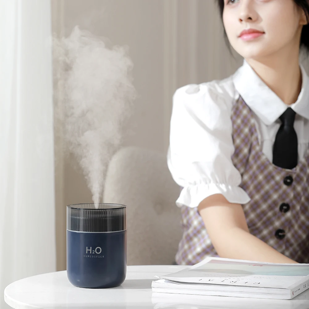 Портативный цветной светодиодный светильник 380 мл H2O USB холодный туман для автомобиля | Аромаувлажнители воздуха для помещений