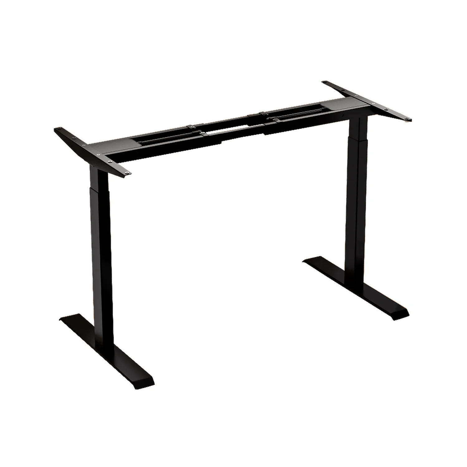 High Quality Motorized Electric Adjustable Dual Motor Electric Desk Shelf Monitor Stand Height Adjustable Electric Desk