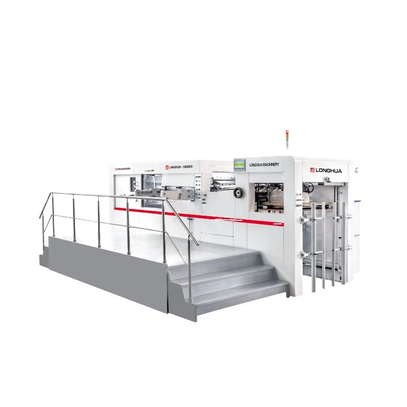 1050DS Computerized Non-stop Automatic Fully Die Cutting Cutter Creasing Embossing Cut Machine Press With Stripping