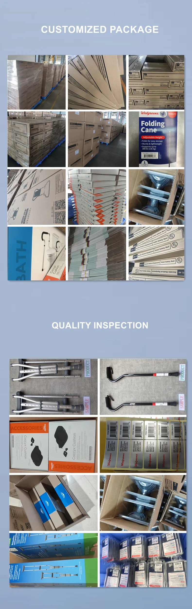 Package and inspection