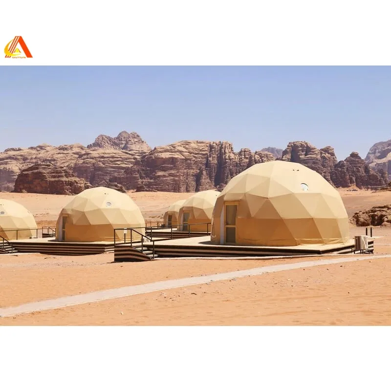 Trade Show Tent 5m 6m 7m 8m geodesic dome camping tent hotel luxury dome house for sale