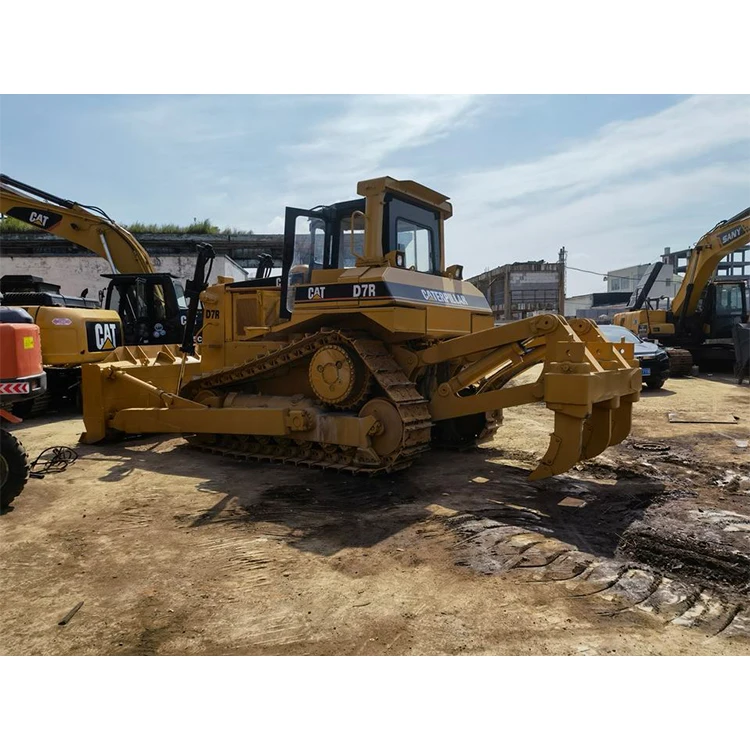 Used Japan Caterpillar Dozer D7R Second Hand D7R D8R D9R Crawler Bulldozer