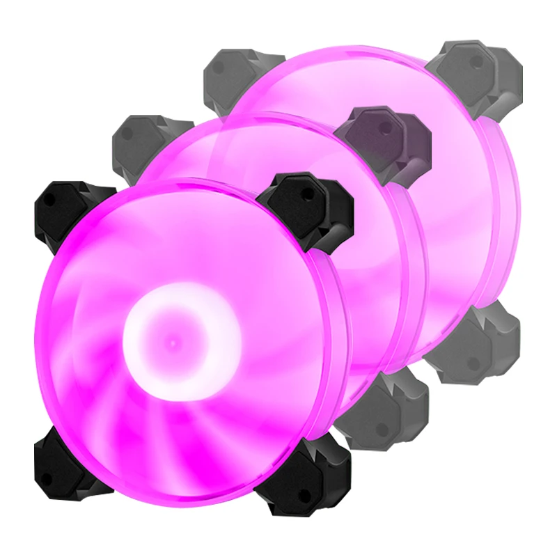 Factory Price Silent PC Ventiladores RGB Fans Cooling Fan With Led Light