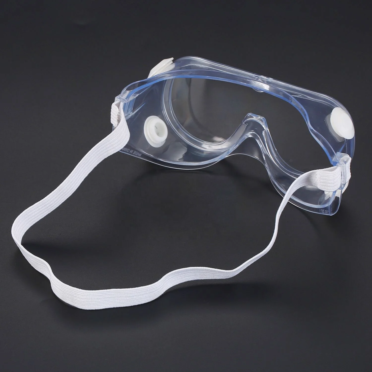 PPE Anti-Fog Medical Safety Goggles Transparent PC Protective Eyewear for Hospital Use