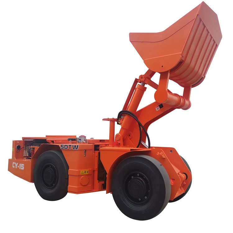 4T 2m3 2.5 yds made in china high quality diesel underground wheel Loader / Scooptram / LHD