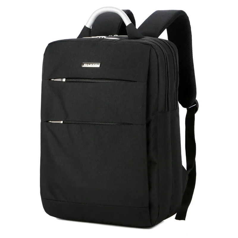 Custom 15.6 Inches College Business Large Laptop Backpack Mens Backpack Luxury Nylon Polyester Laptop Bags For Computers Men