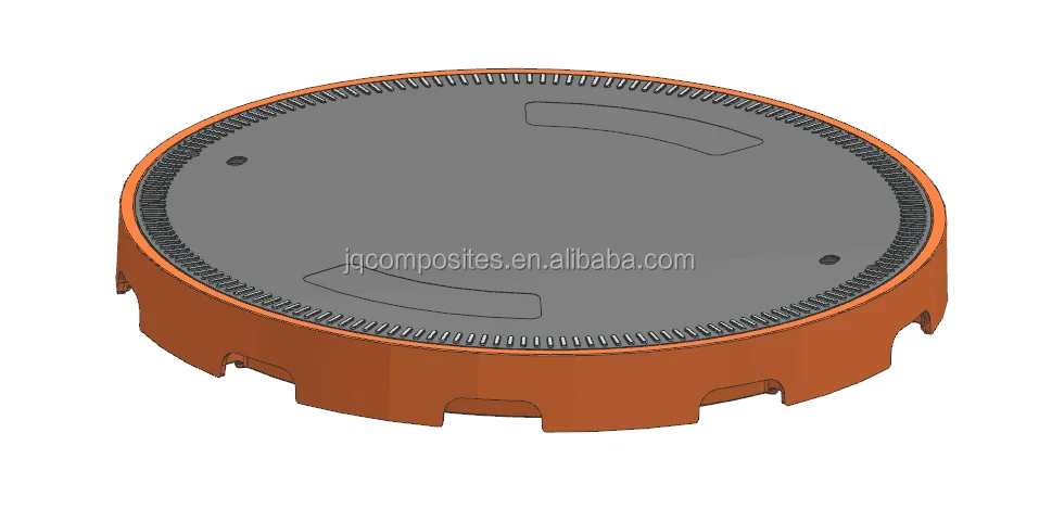 900mm D400 Composite Fuel Station Manhole Cover