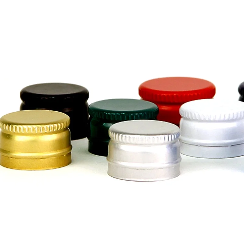 Hot Sale wholesale Good Quality 28mm Spirits Liquor Vodka Gin Bottle Cap 28 mm Aluminum Ropp Caps