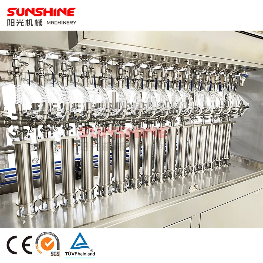 Automatic food grade ketchup mayonnaise mustard sauce chili sauce condiment paste honey filling machine