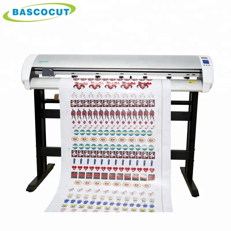 Bascocut 48 Inch Graph plotter For Vinyl Sticker/1300mm Cutter plotter Wifi Blue-tooth Optional