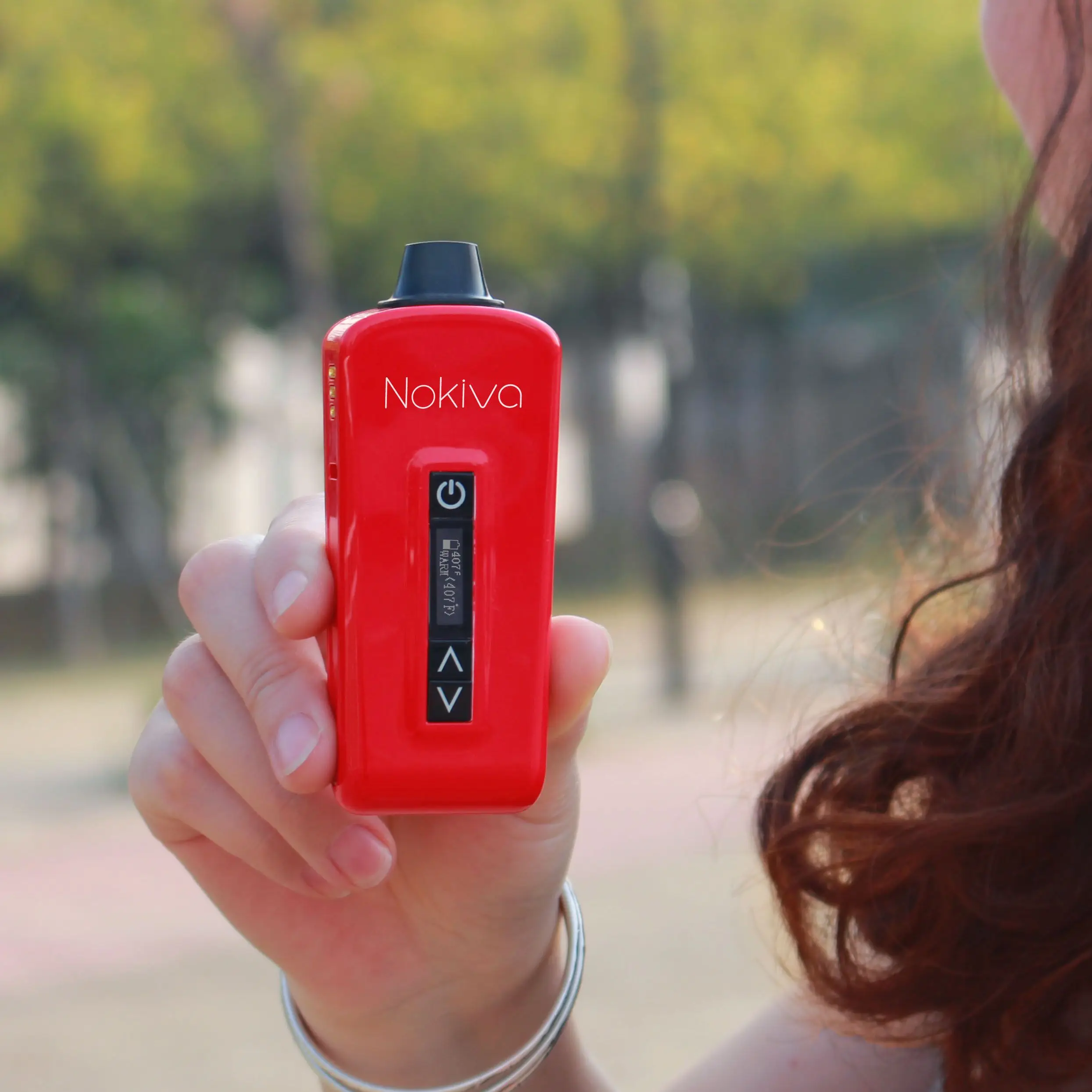 
 Высококачественный Испаритель Airistech Nokiva herborn с батареей полной мощности 2200 мАч для испарителя сухой травы с одного легкого года  