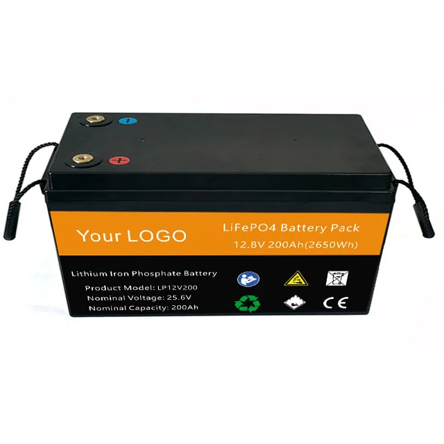 Marine 12V 200Ah/ 24V 100Ah/ 48V 50Ah Lithium LiFePO4 Battery in Group 8D housing
