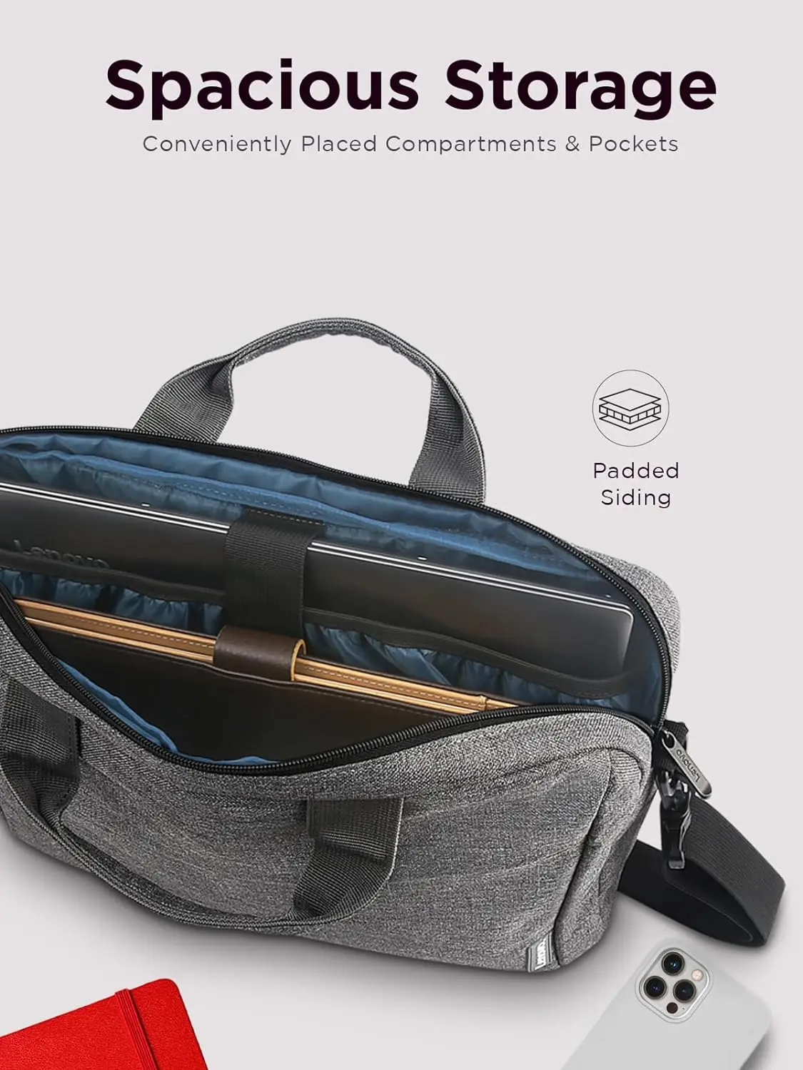 Lightweight Water Proof notebook bags shoulder Messenger Bag Laptop Case Handbag for Women and Men