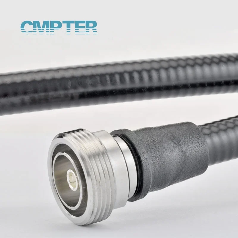 Кабель 7/16 штекер-гнездо 7/16 для супер гибкого кабеля 1/2 дюйма с низким PIM 7/16 штекер-гнездо перемычка