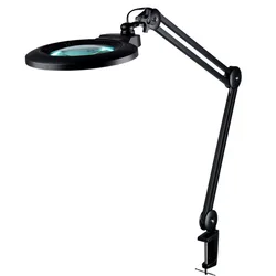 nail art eyelash extension light tool illuminated magnifier beauty equipment rolling floor stand magnifying lamp led