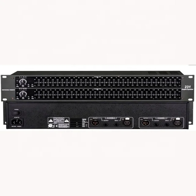 Dual Channel 31-band Equalizer 231