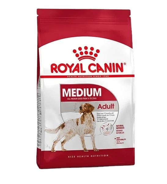 Royal Canin Dry Dog Food Health Nutrition Medium Breed Adult 15kg PET Food for Dogs Premium Quality All-season Not Support